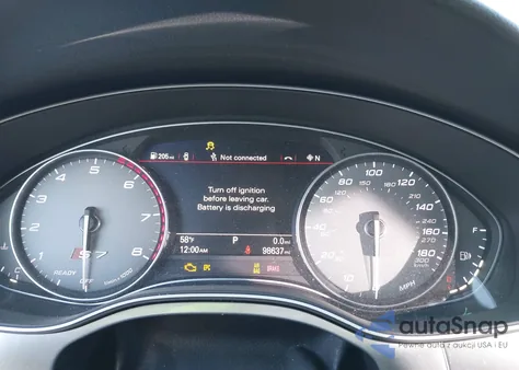 2017 Audi S7 4.0T Premium Plus z USA, uszkodzony, nr VIN WAU2FAFC1HN061237